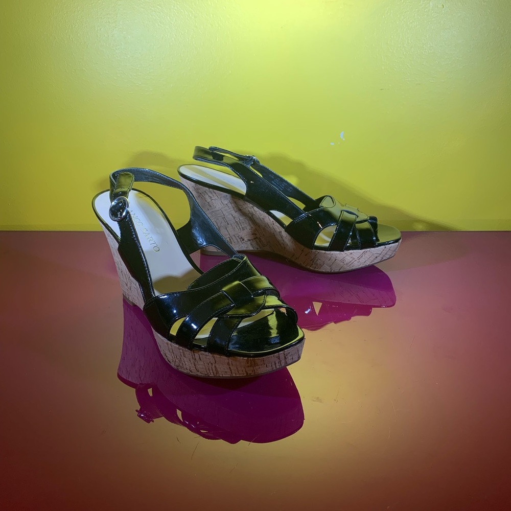Franco Sarto Casey wedged sandals